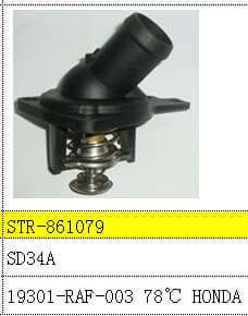 For HONDA Thermostat and Thermostat Housing 19301_RAF_003